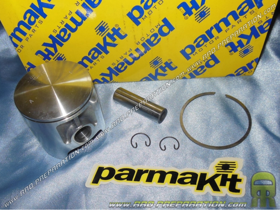 Piston mono segment PARMAKIT Ø57 pour kit 110cc aluminium sur HONDA MB 80, MT 80 et MTX 80 refroidissement par air