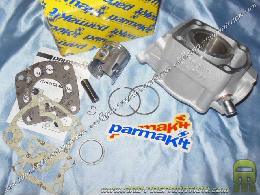 Kit 70cc Ø45mm PARMAKIT aluminium pour moto HONDA MBX 80, MTX R 80 et NSR 80 R refroidissement liquide