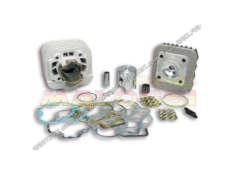 Kit 50cc Ø40mm with cylinder head MALOSSI MHR TEAM aluminium PIAGGIO/GILERA Air (Typhoon, NRG…)