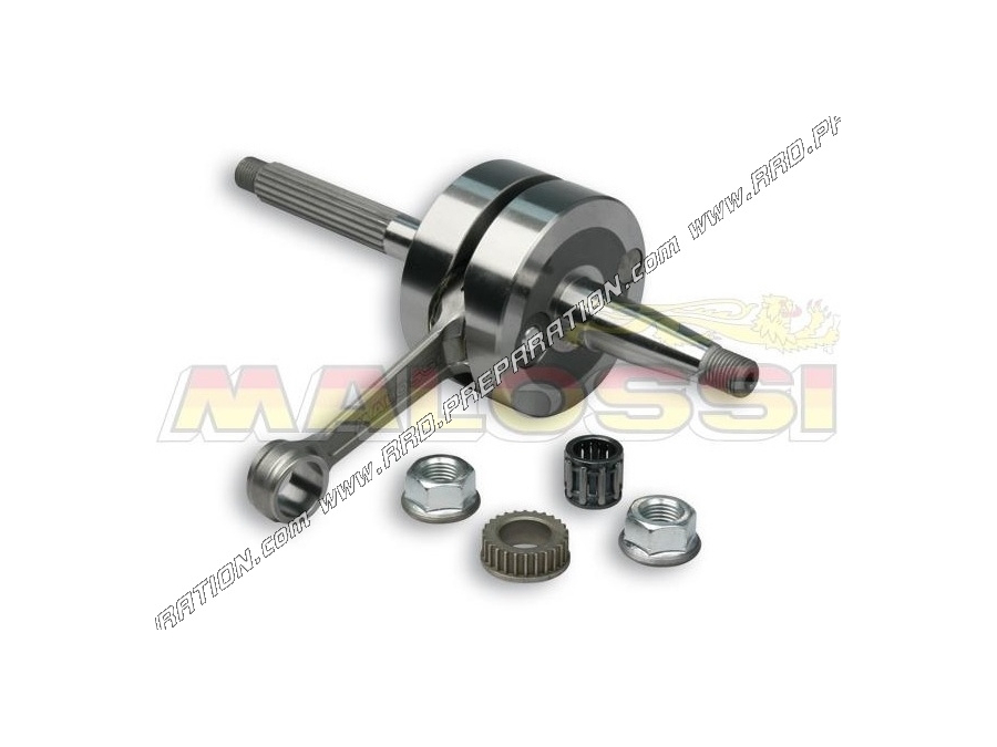 Crankshaft, vilo, connecting rod assembly MALOSSI MHR RHQ race 44mm rod 85mm axis Ø13mm PIAGGIO/GILERA (Typhoon, nrg…)