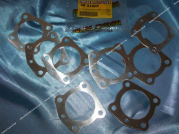 Cylinder head gasket Ø45.5 to 46mm 70cc MALOSSI thickness 0.45mm for Peugeot 103 / fox & wallaroo