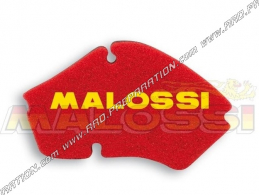 Mousse de filtre à air MALOSSI DOUBLE RED SPONGE pour boite à air d'origine scooter PIAGGIO Zip