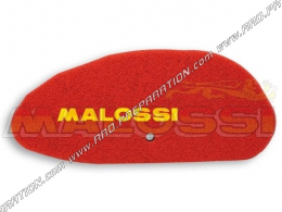 Espuma de filtro de aire MALOSSI RED SPONGE para caja de aire original maxi-scooter MBK, YAMAHA , ITALJET ...