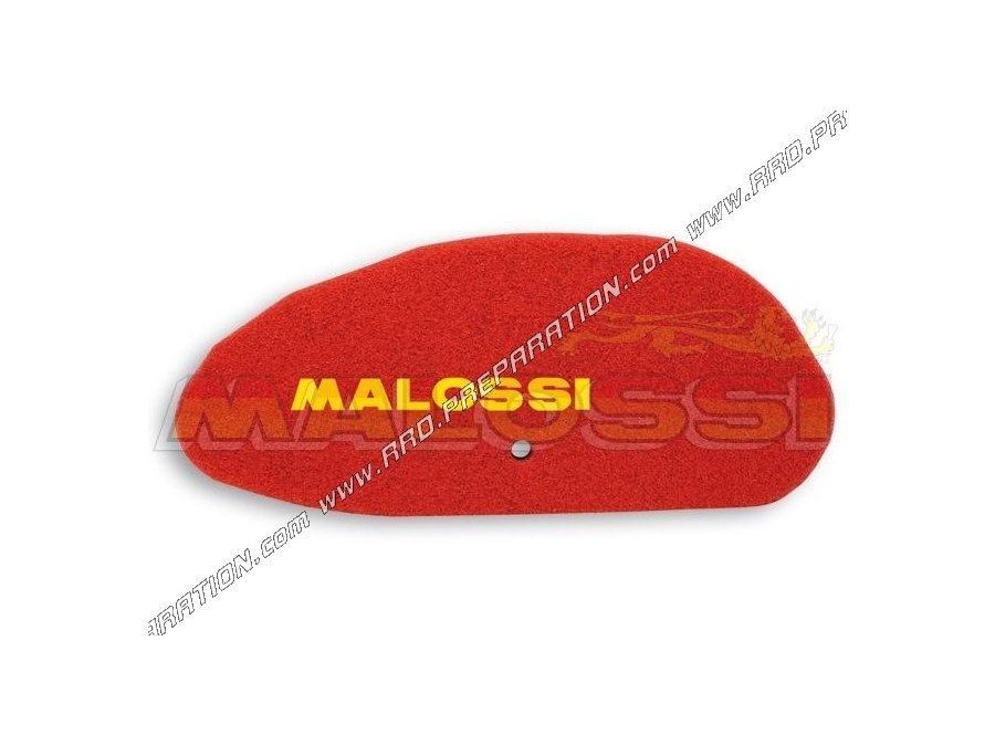 Mousse de filtre à air MALOSSI RED SPONGE pour boite à air d'origine maxi-scooter MBK, YAMAHA, ITALJET...