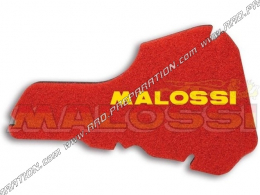 Espuma de filtro de aire de esponja roja MALOSSI para caja de aire original de scooter PAGGIO / VESPA 50 / 125cc