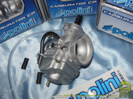 Carburateur POLINI CP 19 rigide, starter à levier avec graissage séparé