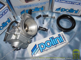 Carburador flexible POLINI CP EVOLUTION 24, con lubricación separada, estrangulador de palanca