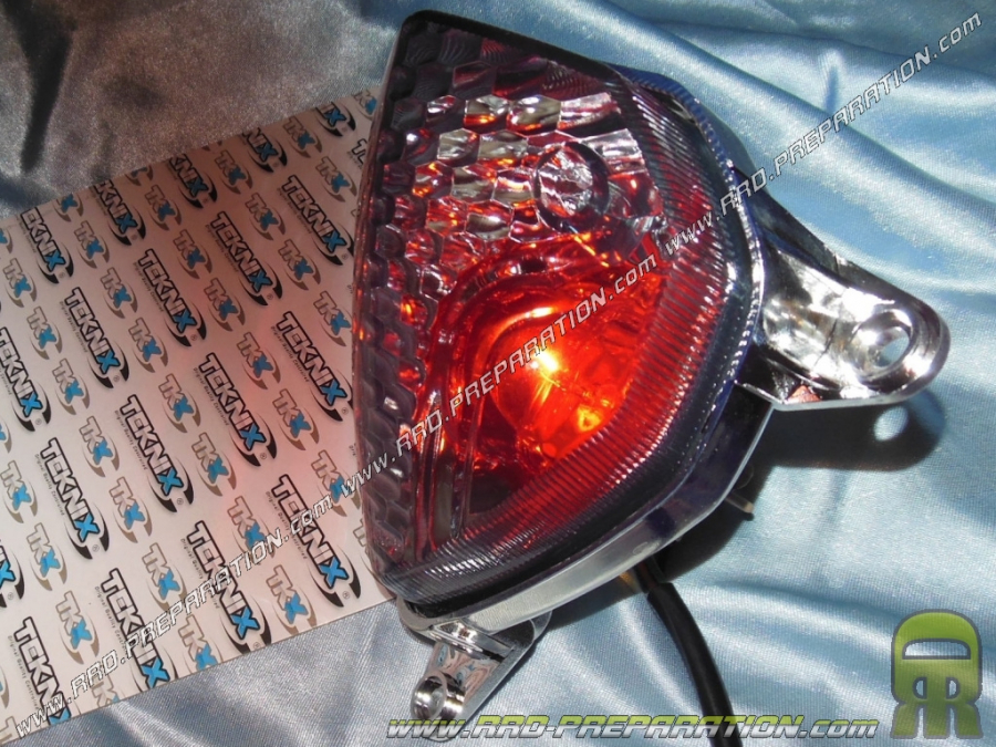 Rear light for scooter MBK NITRO, YAMAHA AEROX 2013 transparent TEKNIX