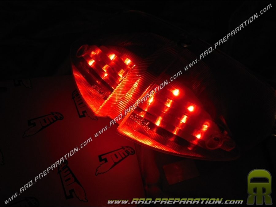 Luz trasera para scooter PEUGEOT SPEEDFIGHT 2 <span translate="no">TUN'R</span> 'R DIODES led
