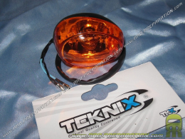 Intermitente delantero derecho TEKNIX negro/naranja homologado Booster 2004, chino 4 tiempos...