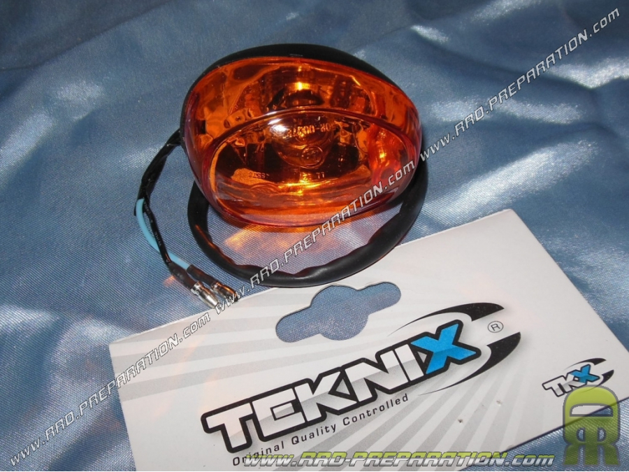 Flickering before right black/orange TEKNIX approved Booster rocket 2004, Chinese scooter 4 times…