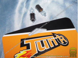 Bulb of indicator TUN' R transparent lamp has clips BA9S 12V 21W