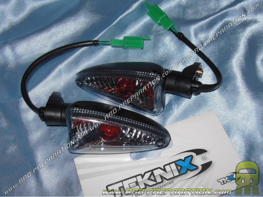 TEKNIX negros / transparentes para scooter Nitro, Typhoon y mécaboite DERBI , GPR , RS4 ...