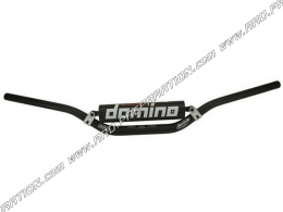 Guidon DOMINO noir aluminium compétition spécial gros diamètre de fixation Ø28,5mm (longueur 810mm / hauteur 133mm)