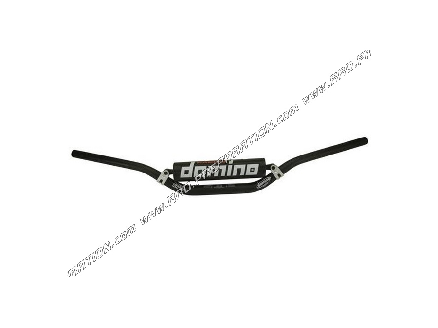 Handlebar black DOMINO special aluminium competition large diameter of fixing Ø28,5mm (length 810mm/height 133mm)