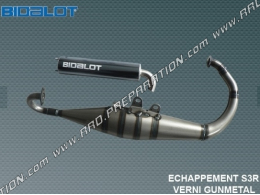 BIDALOT minarelli horizontal BIDALOT S3R (nitro, aerox, ovetto, neos, ...) silenciador gunmetal