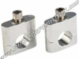 Sillines <span translate="no">TUN'R</span> 'R aluminio manillar fijación para manillar Ø25,4mm plata