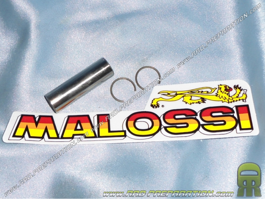 Center Ø12 X 0,8 X 38mm + clips out of C for kits MALOSSI MHR, TEAM, REPLICA… cast iron/aluminium