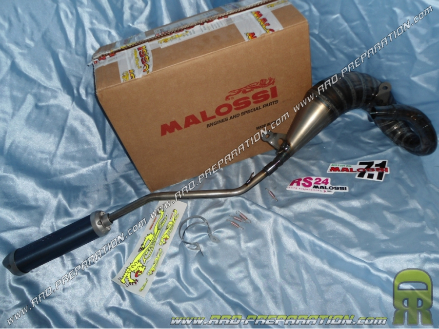 Muffler MALOSSI MHR SUPERMOTO passage high special 80cc for BETA RR enduro and super-motorcyclist