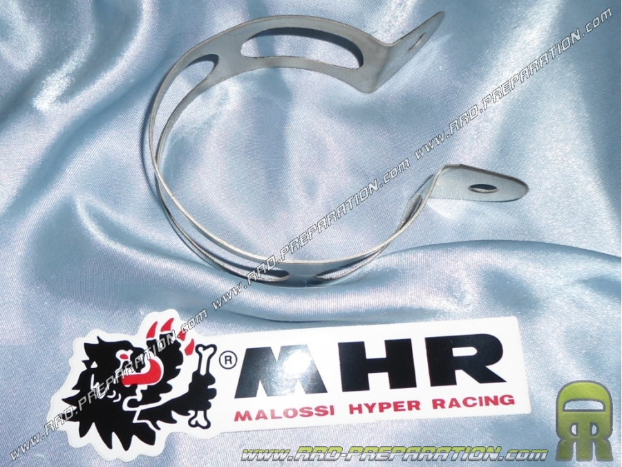 Collier de fixation inox pour silencieux MALOSSI MHR Ø60mm
