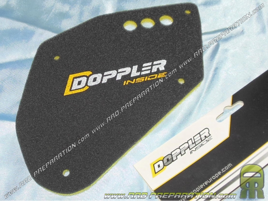 Espuma de filtro de aire DOPPLER para caja de aire original DERBI senda, Super-motard, enduro, cross, X-trem, X-race, DRD...