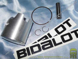 Piston forged mono segment BIDALOT Racing FACTORY Ø49,9mm for kit BIDALOT on DERBI/AM6/scooter…