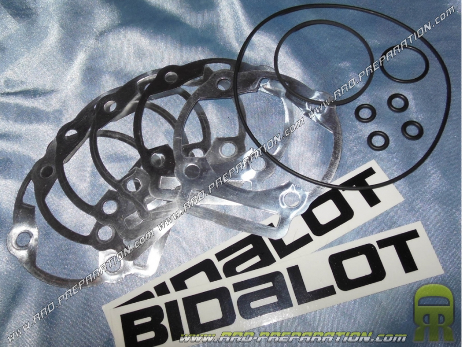 Pack joint BIDALOT pour kit BIDALOT Racing Factory 88/94cc sur DERBI euro 1, 2 et 3
