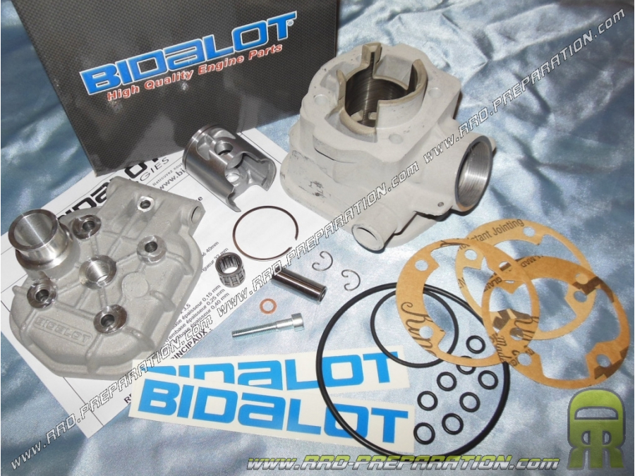 Liquid kit 50cc aluminium with Standard cylinder head BIDALOT G2 Vitesse MBK 51/MOTOBECANE av10