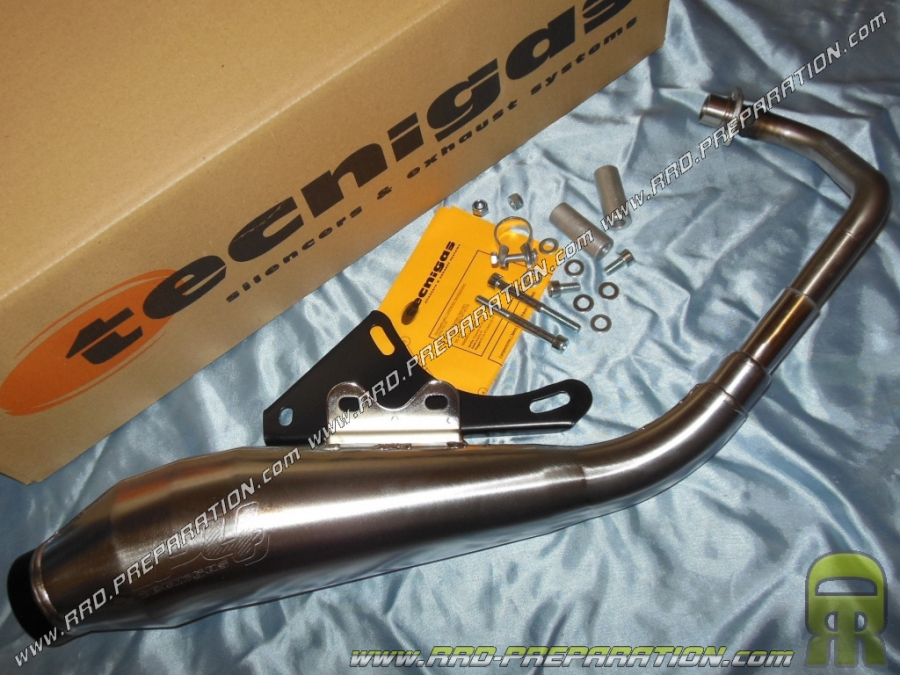 Muffler TECNIGAS GP4 for scooter 4 times 50cc PIAGGIO ZIP, FLY, LIBERTY, APRILIA, KYMCO…