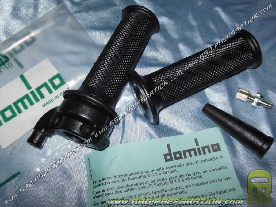 Maneta acelerador, extracción rápida DOMINO tipo original carrera 30mm para MBK X-POWER y YAMAHA TZR 2003