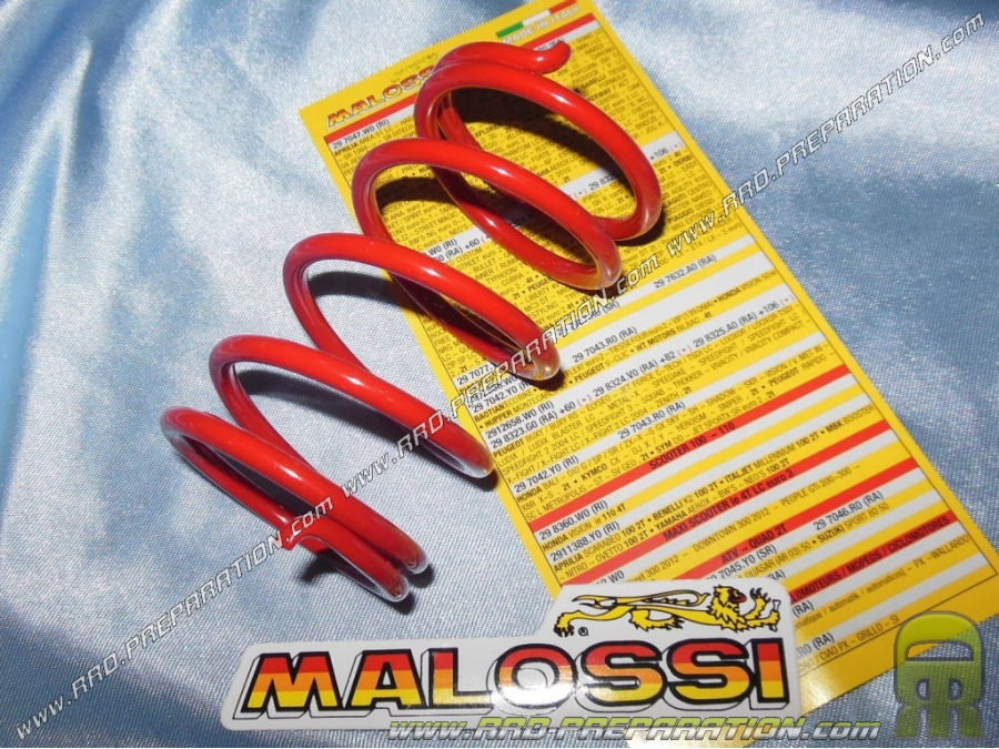 Comes out from thorough MALOSSI MHR Rouge (super hard) for PIAGGIO CIAO has variator