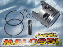 Pistón de dos segmentos Ø46.5mm y eje de eje de 10mm de eje para kit 70cc MALOSSI CVF Hierro fundido en PIAGGIO ciao
