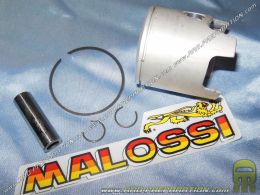 Piston mono segment MALOSSI Ø47,6mm centers 12mm for kit 70cc MHR & MHR TEAM on horizontal scooter minarelli, PIAGGIO…