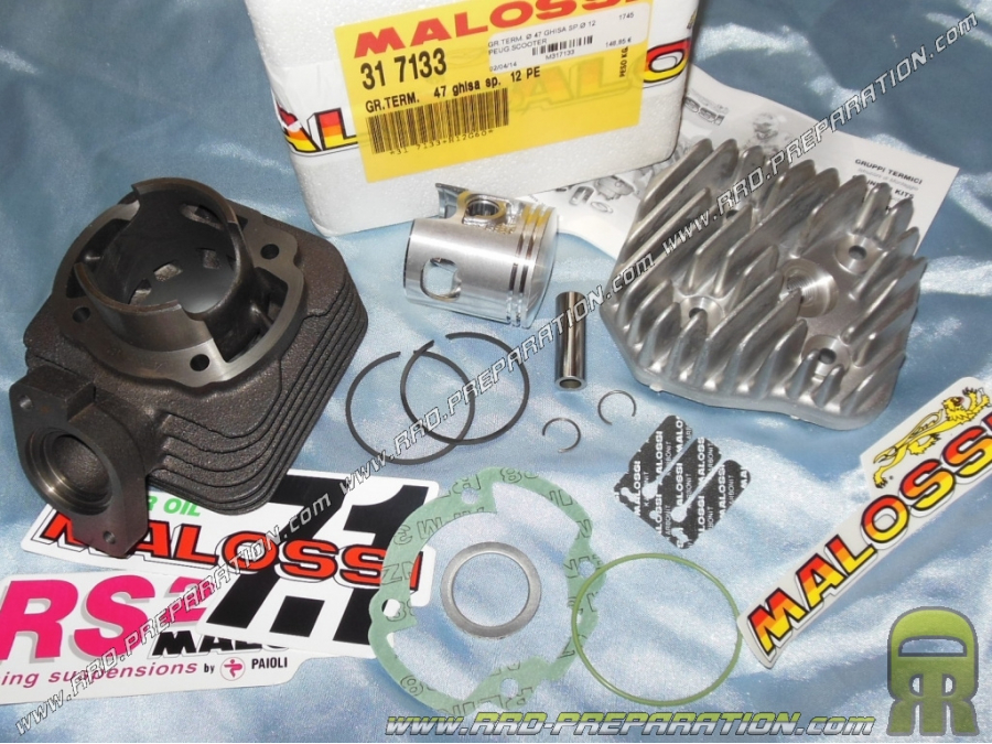 Kit 70cc Ø47mm MALOSSI fonte pour scooter PEUGEOT air avant 2007 (buxy, tkr, speedfight...)