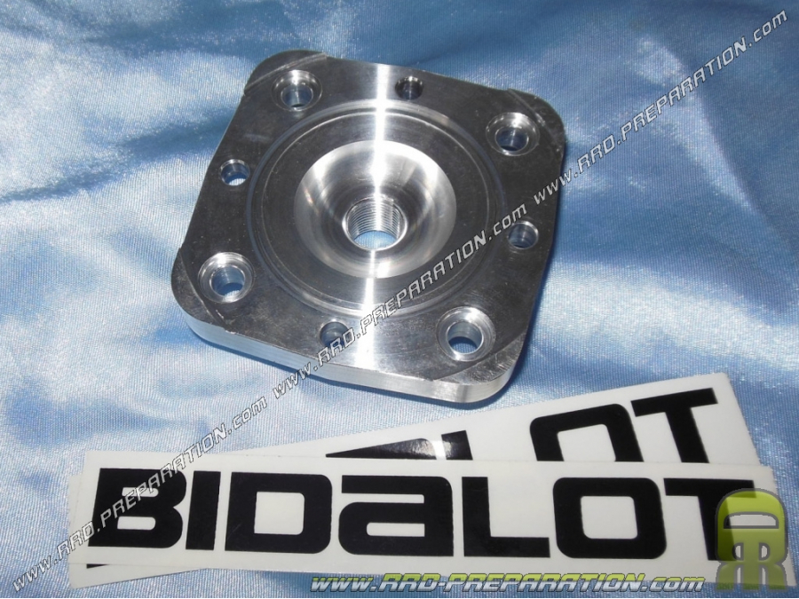 Plot de culasse Ø50mm hémisphérique BIDALOT pour kit 94cc RACING FACTORY sur minarelli am6, DERBI euro 3