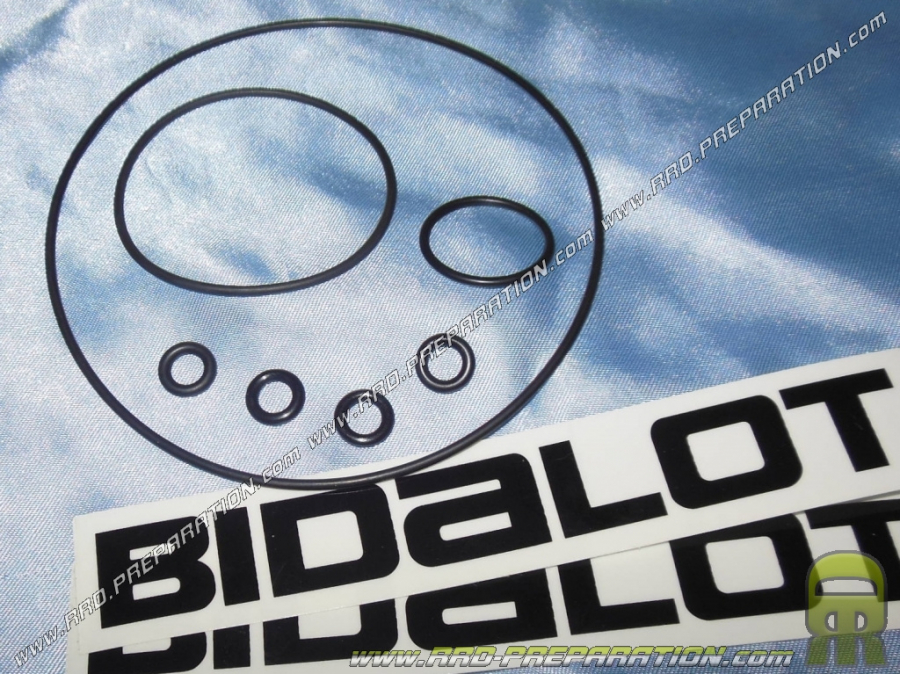 Pack O ring BIDALOT for kit Racing Factory on minarelli am6, horizontal scooter minarelli