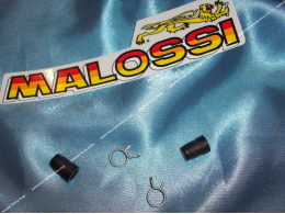 2 bouchons MALOSSI Ø intérieur 4,8mm pour culasse ou carburateurs avec clips