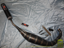 Special muffler BARIKIT BRK competition race 45mm low passage for mécaboite driving minarelli am6