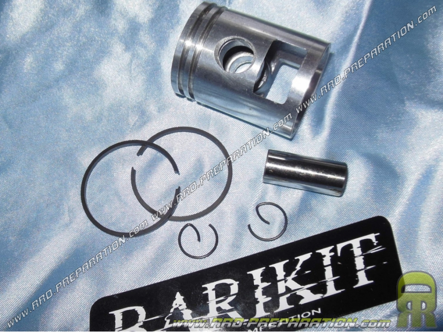 Piston Ø39mm pour kit 50cc BARIKIT aluminium bi-segment MOTOBECANE / MBK moteur AV7