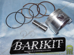 Piston Ø47mm pour kit 75cc BARIKIT aluminium sur KYMCO AGILITY, PEUGEOT V-CLIC..., scooter chinois 4 temps