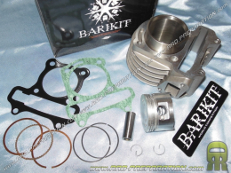 Kit 75cc Ø47mm BARIKIT aluminium sans culasse pour KYMCO AGILITY, PEUGEOT V-CLIC..., scooter chinois 4 temps