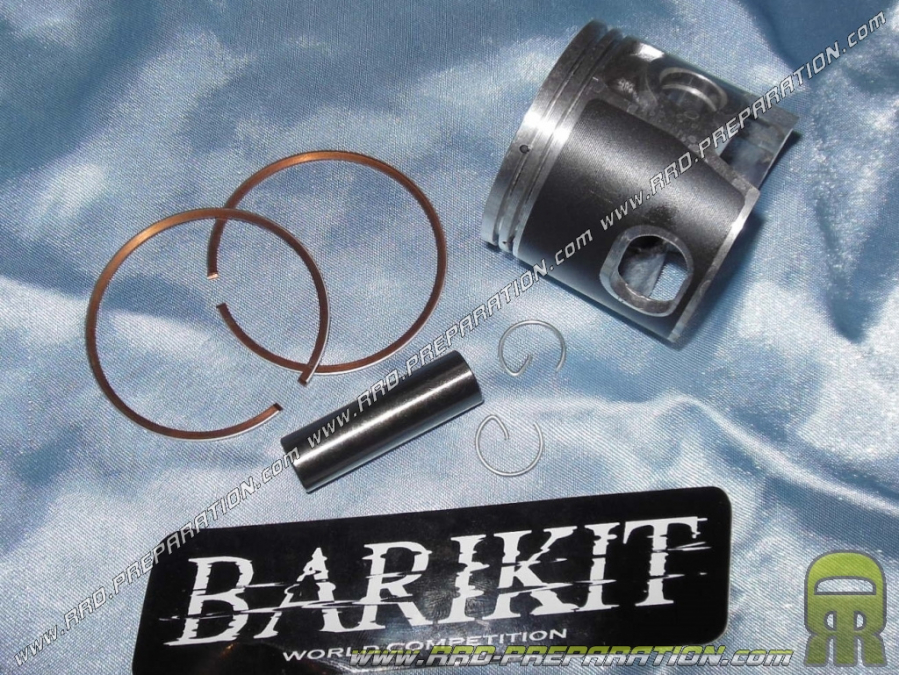 Piston divides into two BARIKIT Ø50mm for kit cast iron BIG BORON on engine DERBI euro 1 & 2