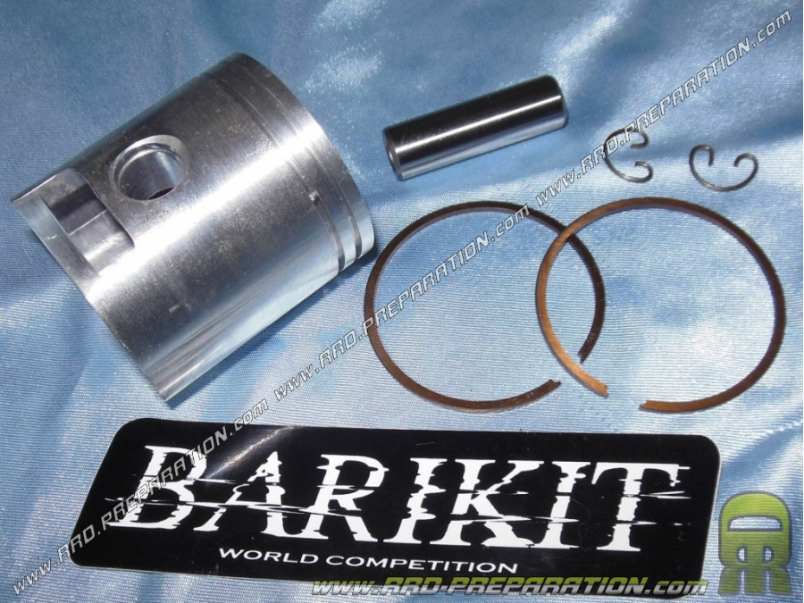 Piston Bi segment BARIKIT Ø47 or coast repair centers 12mm for kit BARIKIT cast iron 70cc on minarelli am6