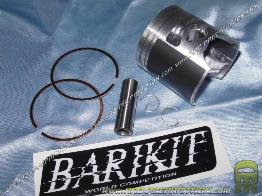 Pistón bisegmento BARIKIT Ø50mm para kit BARIKIT BIG BORE 80cc en minarelli am6