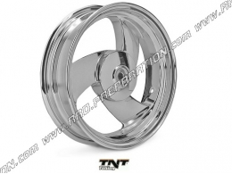 Jante arrière TNT Tuning aluminium 13 pouces fixation 4 trous couleur chromé pour Booster