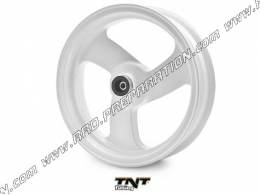 Jante avant TNT Tuning aluminium 13 pouces fixation 4 trous couleur blanche pour Booster