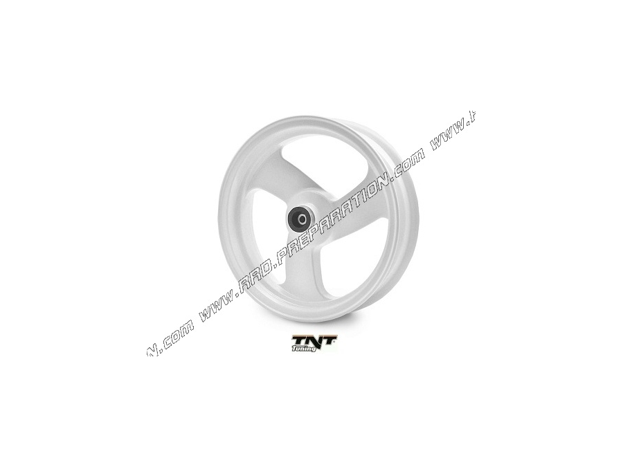 Rim before TNT Tuning aluminium 13 inches fixing 4 holes white color for Booster