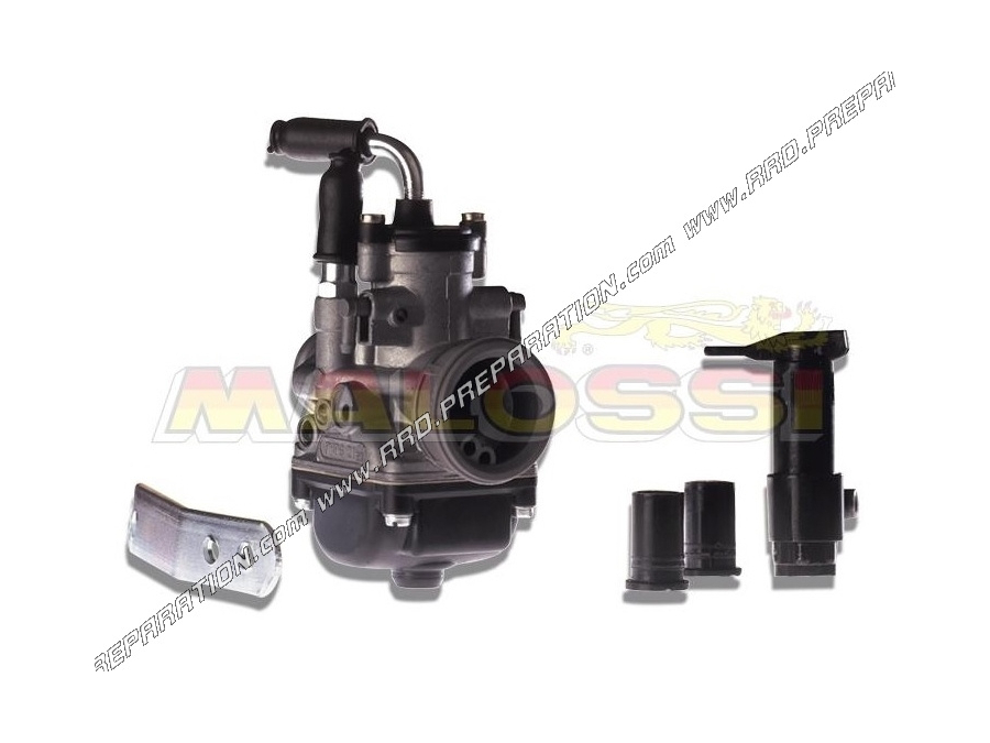 Kit carburation MALOSSI PHBG Ø21mm avec pipe, durite... pour moto HONDA MT 80...