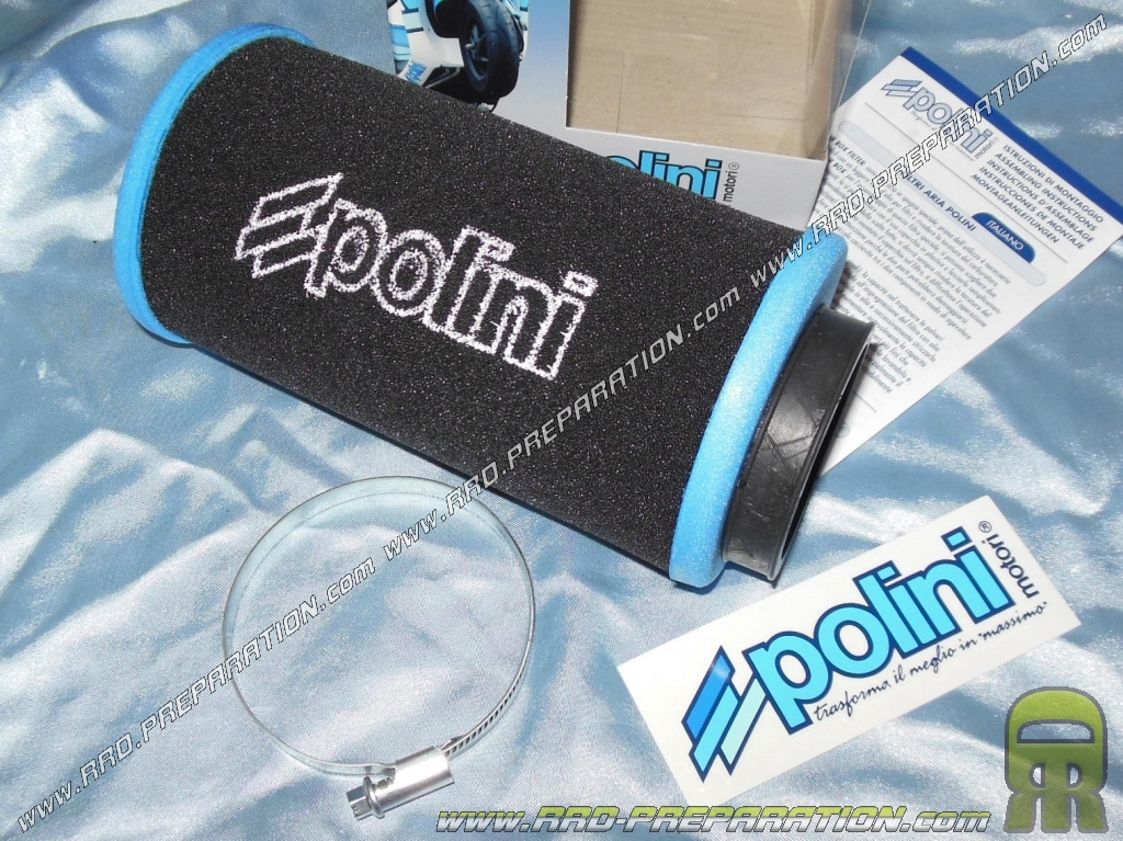 Filtre A Air Cornet Mousse Polini Evolution Gros Volume Rond O De Fixation Carburateur O60mm Polini Cp Www Rrd Preparation Com
