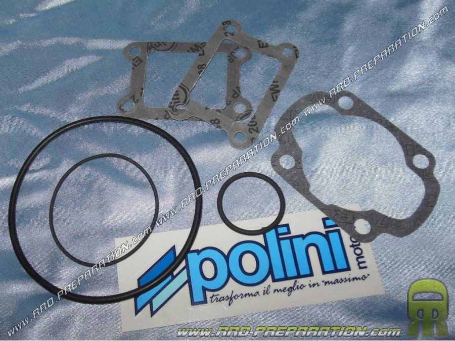Paquete completo de juntas para kit 70cc POLINI hierro fundido MINARELLI RV6, RV5, RV4, RV3
